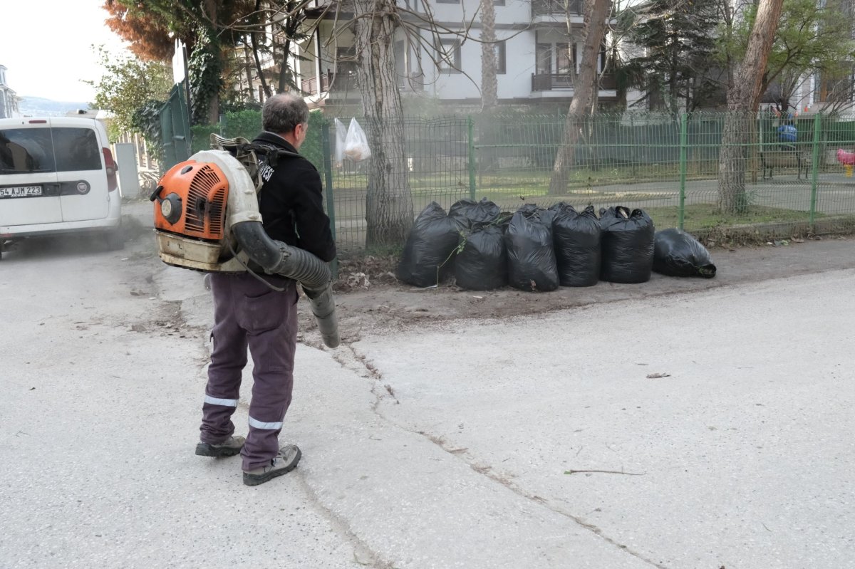 Serdivan’da Yeşil Alan Bakım Çalışmaları Aralıksız Sürüyor