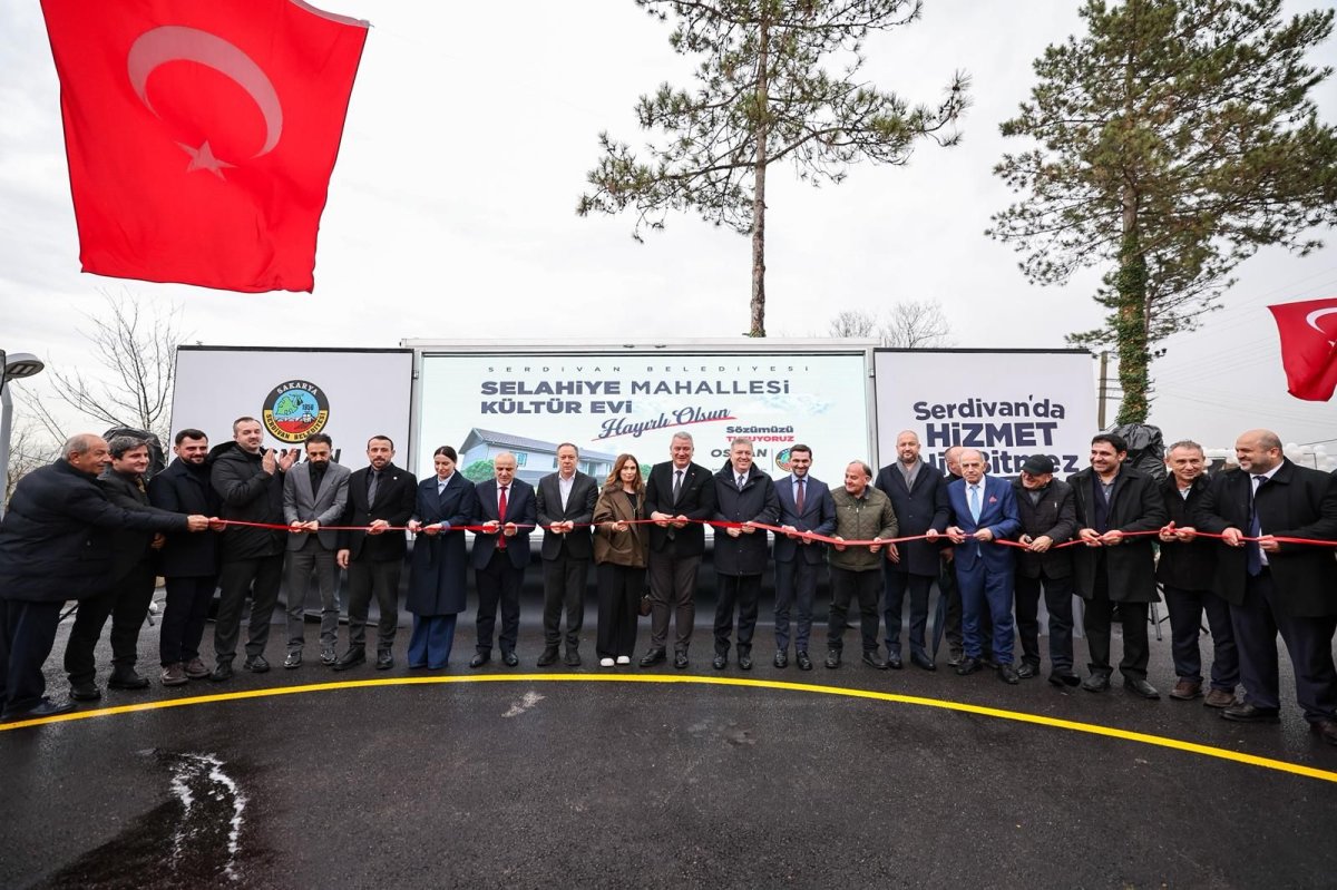 Serdivan’da Mahalle Kültürü Yeniden Canlanıyor Selahiye Kültür Evi Törenle Açıldı