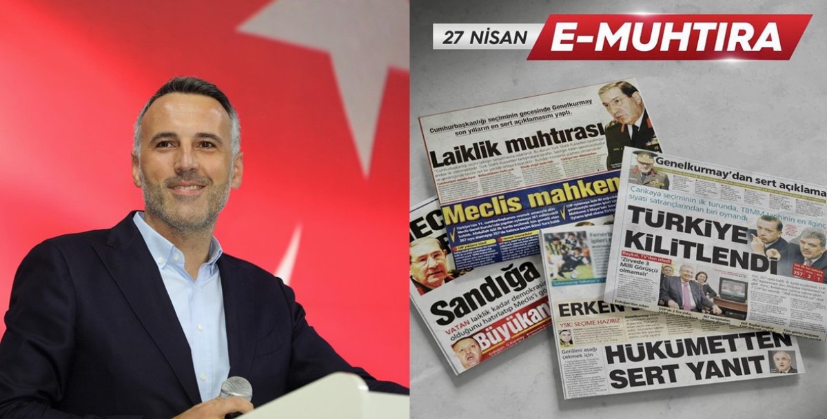 AK Parti Sakarya İl Başkanı Yunus Tever’den 27 Nisan Mesajı: “Milli İradenin Üzerinde Hiçbir Güç Tanımıyoruz”