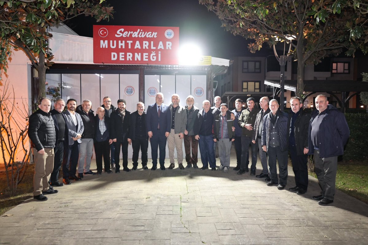 Fikret Can’ın ev sahipliğinde bir araya geldiler.