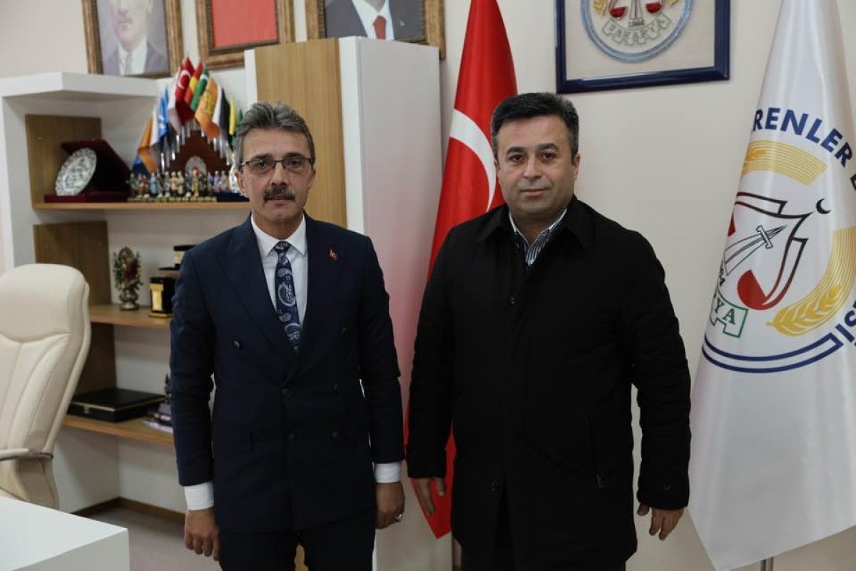 Seyyar Giyim Eşya Satıcıları Esnaf Odası Başkanı Yekta Tepe’den Başkan Dinç’e Ziyaret
