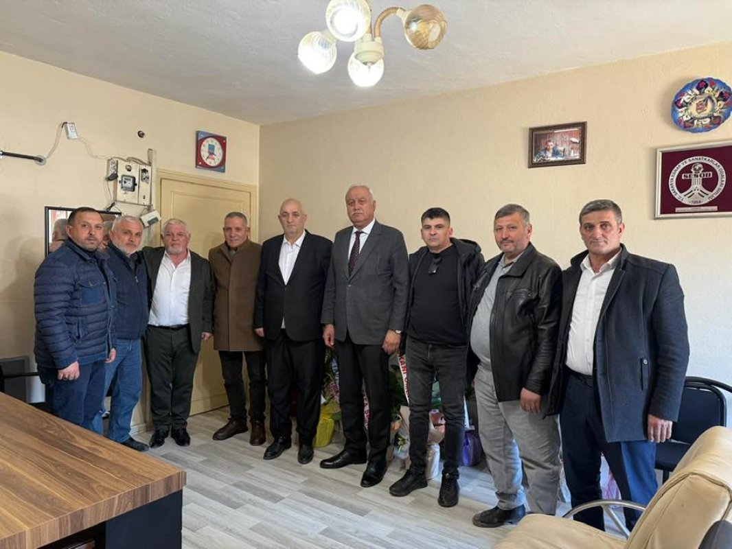 Kabacan’dan Kaynarca Şoförler Odası’na Hayırlı Olsun Ziyareti