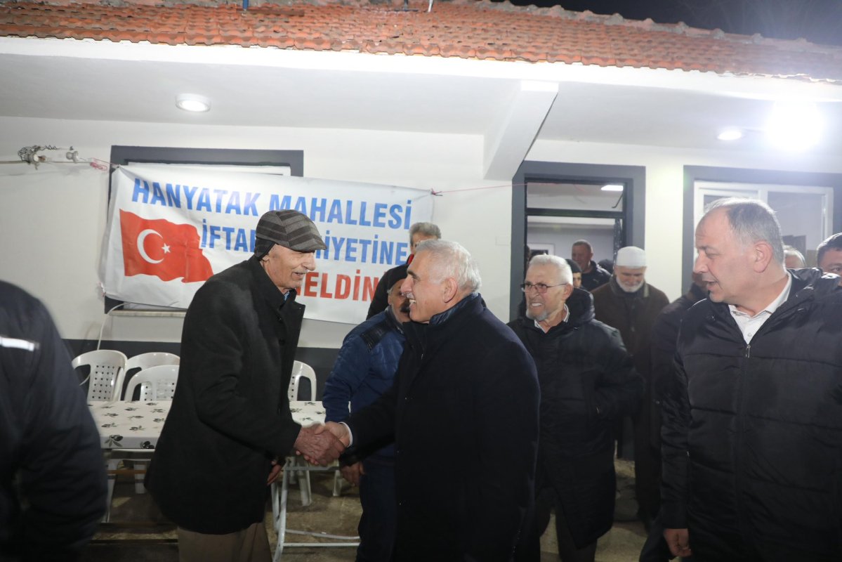Sakarya’da Hanyatak Mahallesi’nde Mahalle İftarı