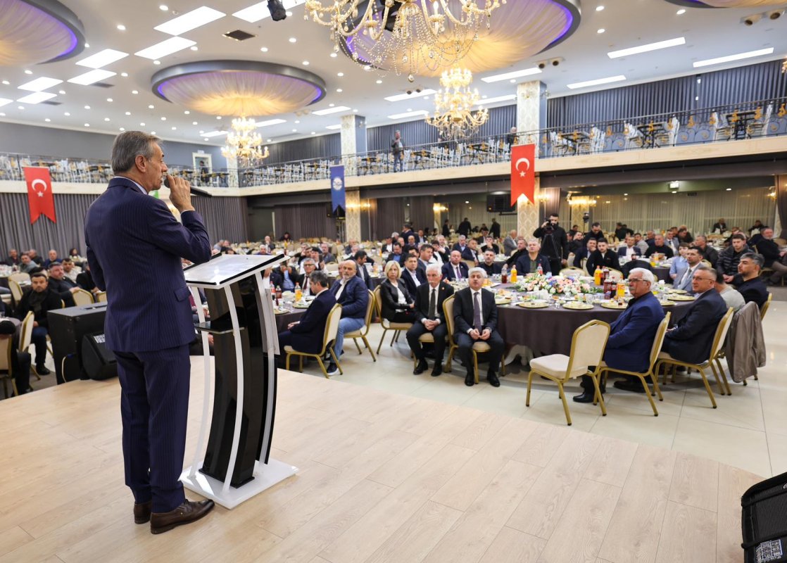 Muhtarlar İftarda Buluştu