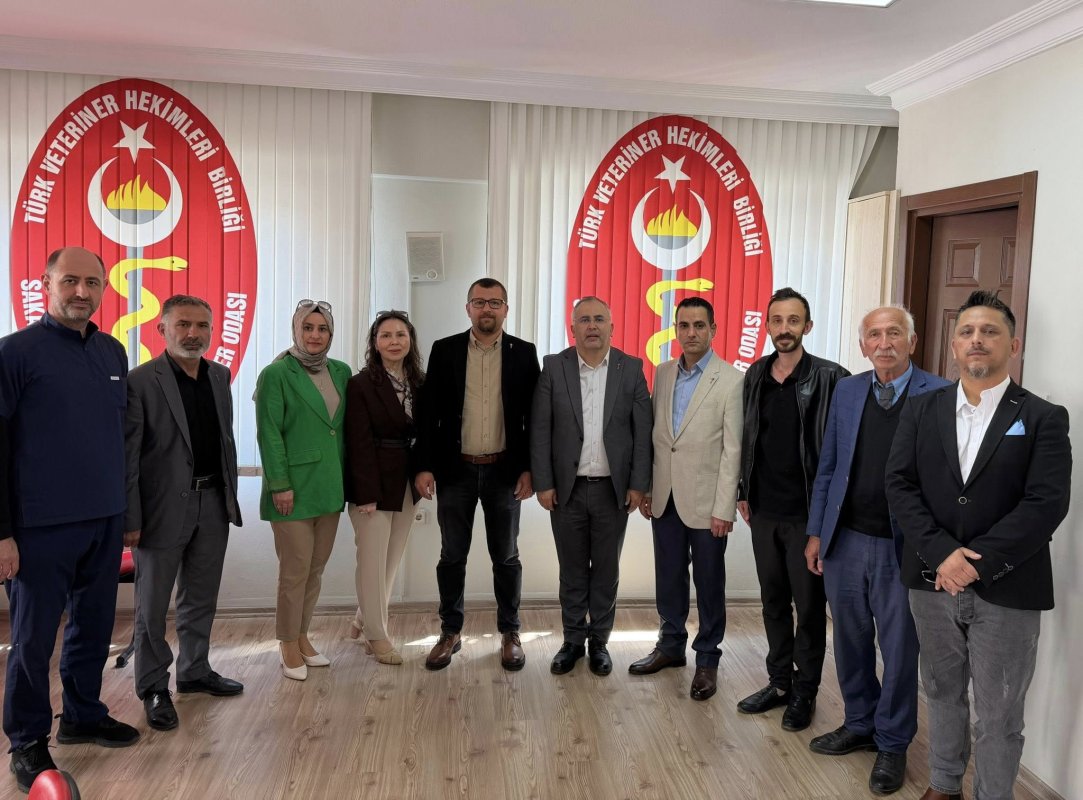 ANAHTAR PARTİ’DEN VETERİNERLER ODASI’NA ZİYARET