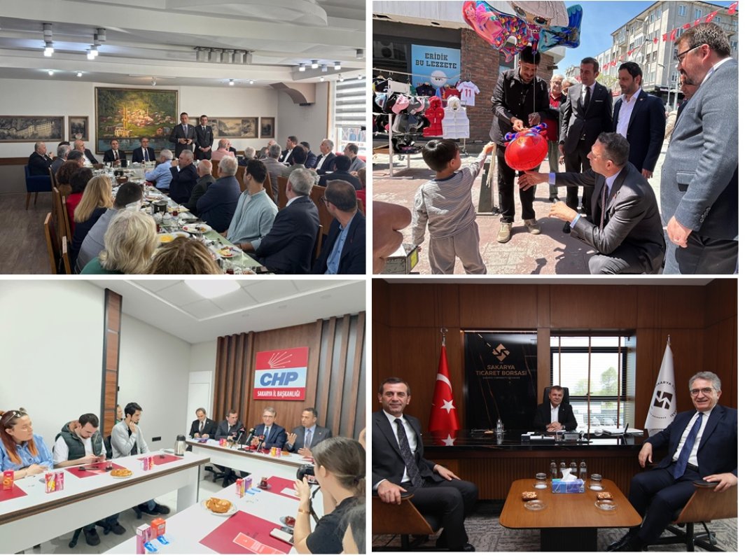 CHP Sakarya’dan Yoğun Saha Mesaisi