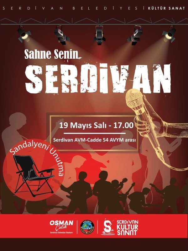 19 Mayıs Coşkusu Serdivan’da Müzikle Yaşanacak