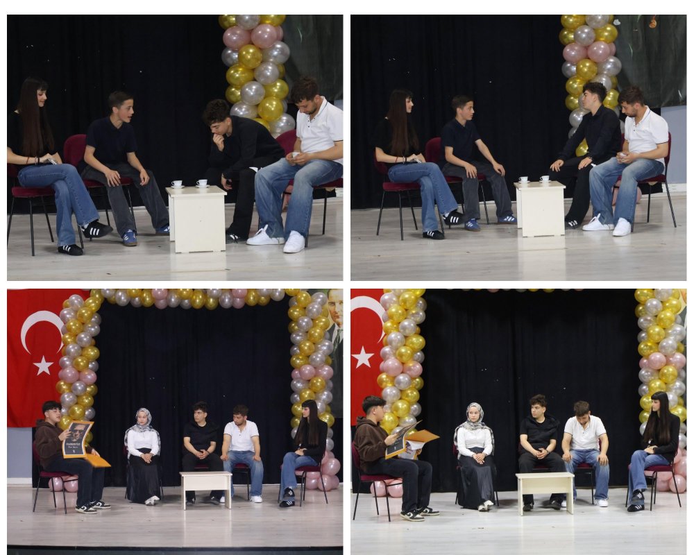 Ferizli Anadolu Lisesi Öğrencilerinden Beğeni Toplayan Tiyatro Gösterisi
