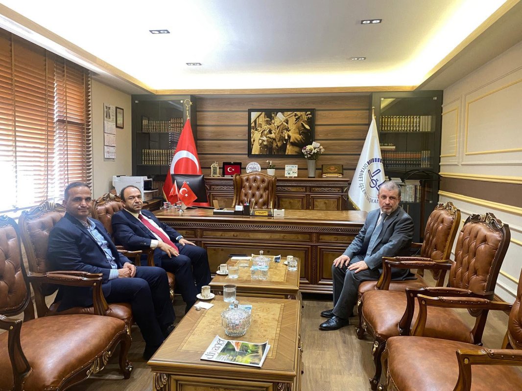 Kaymakam Arslan ve Başkan Yardımcısı Karakaş’tan Müftü Çobanoğlu’na Ziyaret