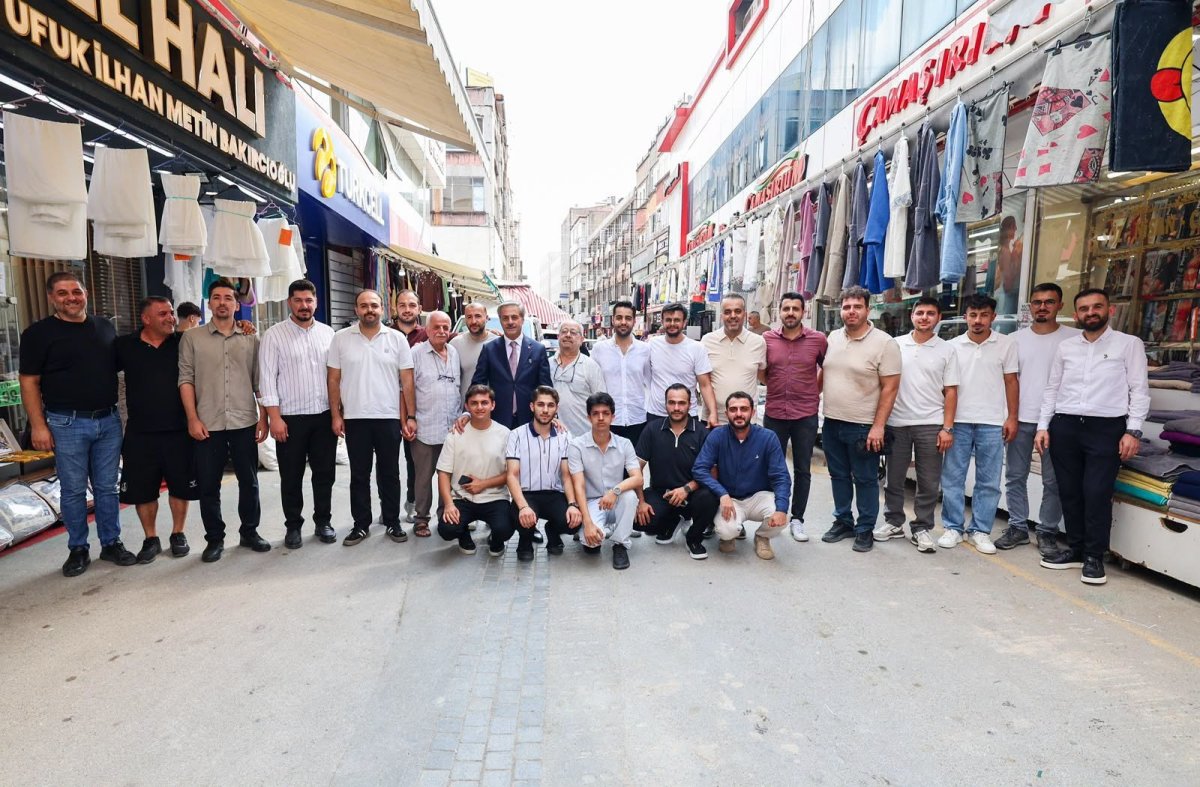 Alemdar, Semerciler’de Esnafla Buluştu