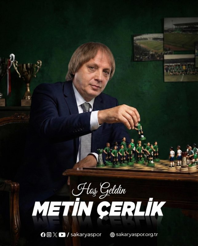 Sportif direktörlük görevine Metin Çerlek getirildi