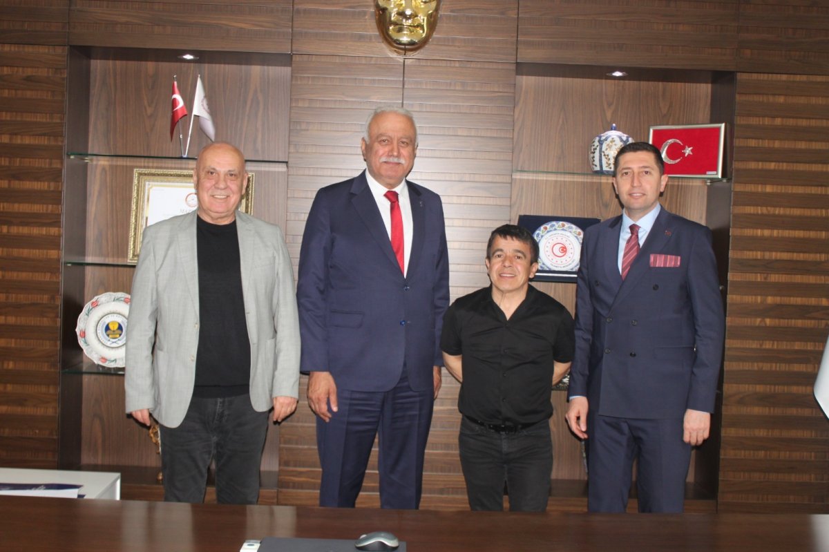 Olimpiyat Şampiyonu Halil Mutlu’dan SESOB’a Ziyaret