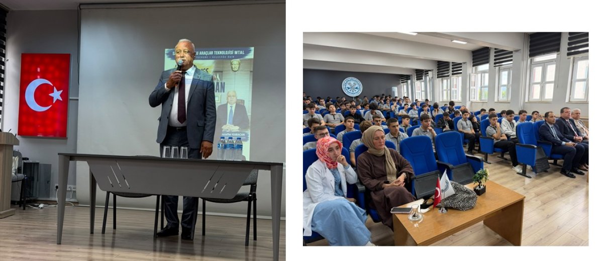 Geleceğin Ustaları İlk Derste SESOB Başkanı Muzaffer Kabacan ile Buluştu