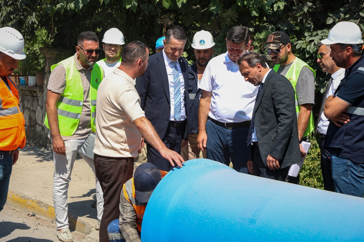 Akyazı’nın 100 kilometrelik altyapı hattı için saha çalışmaları başladı